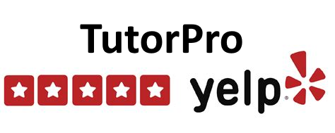 TutorPro Yelp Reviews